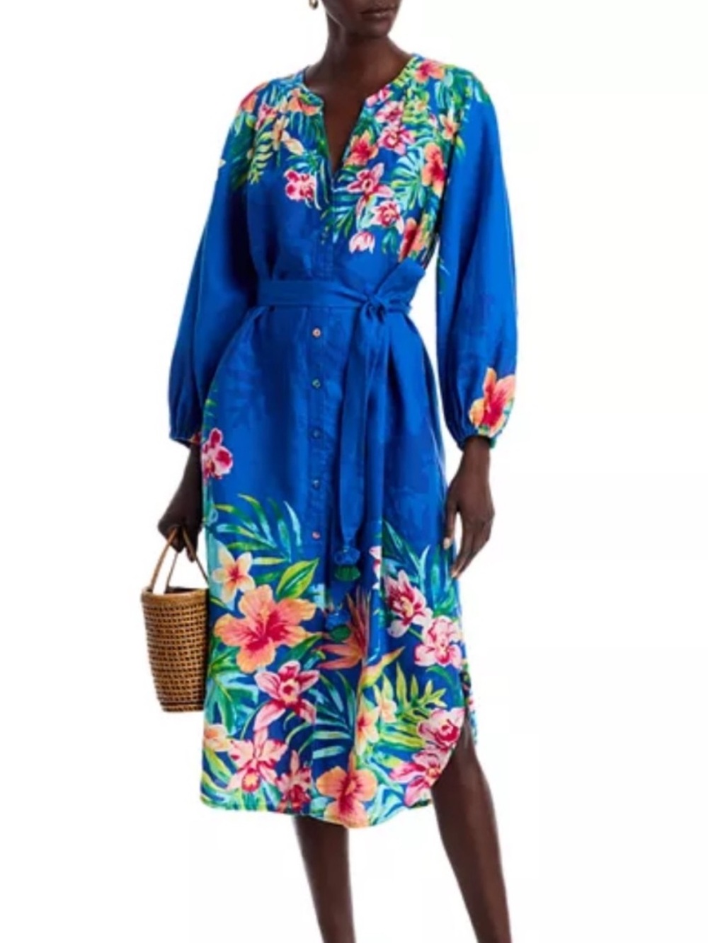 Tommy Bahama Topi Flore Shirt Dress